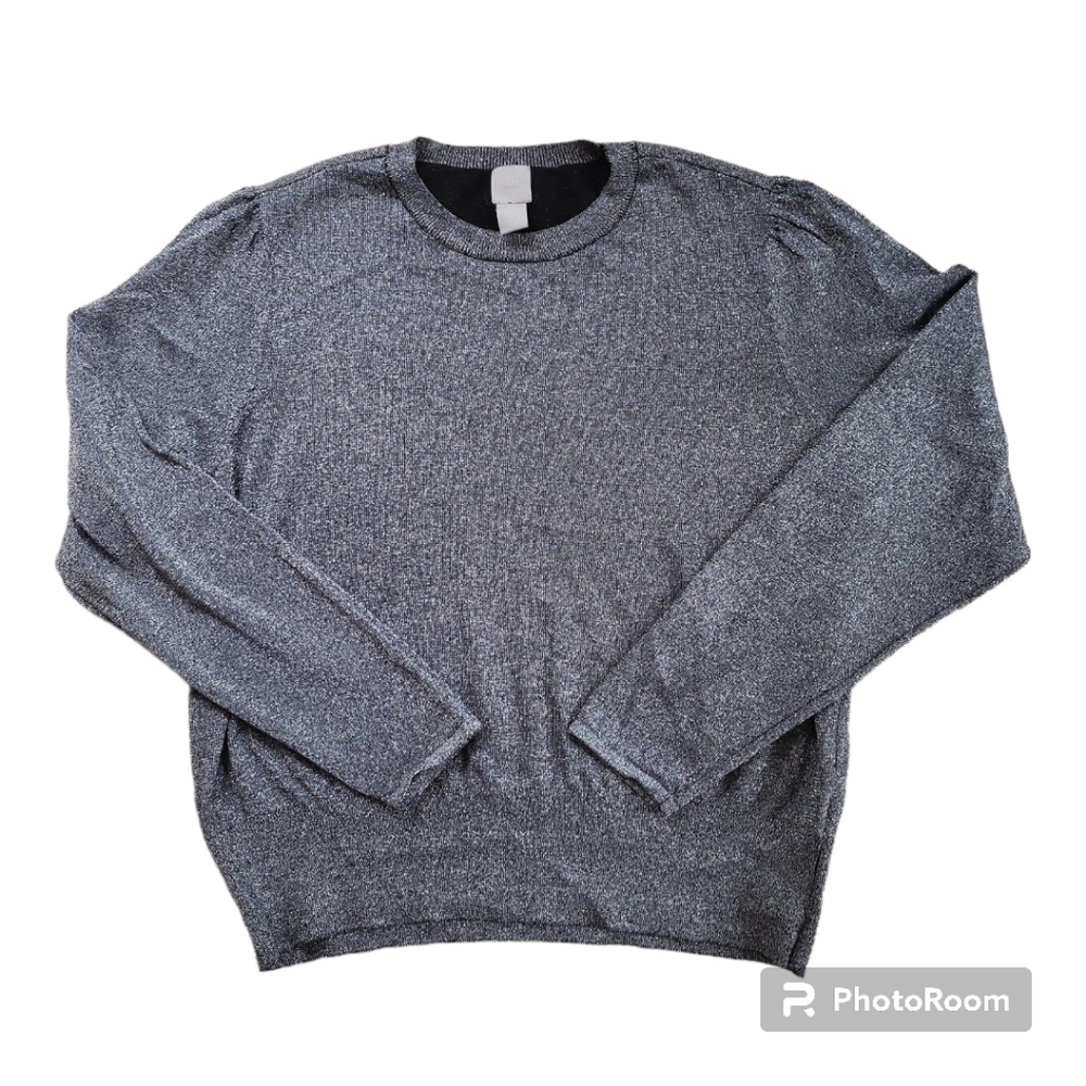 Silver H&M sweater XL